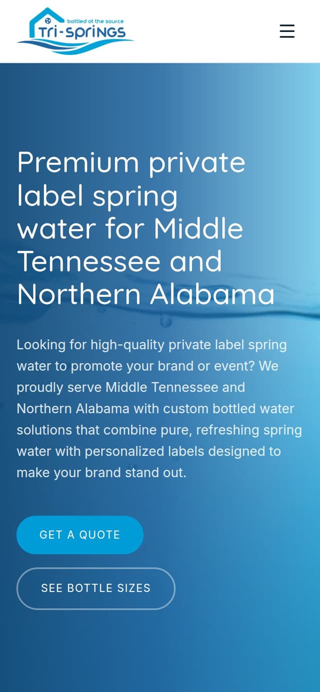 Tri-Springs mobile screenshot